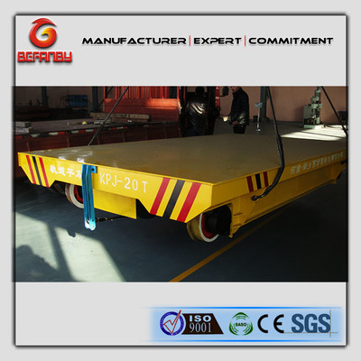 裝備制造基地平車抱軸減速器搬運軌道車——新鄉(xiāng)市百分百機電引領物料搬運裝備制造